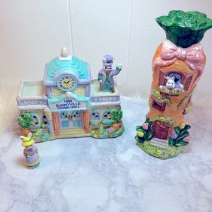 Bunny village pieces